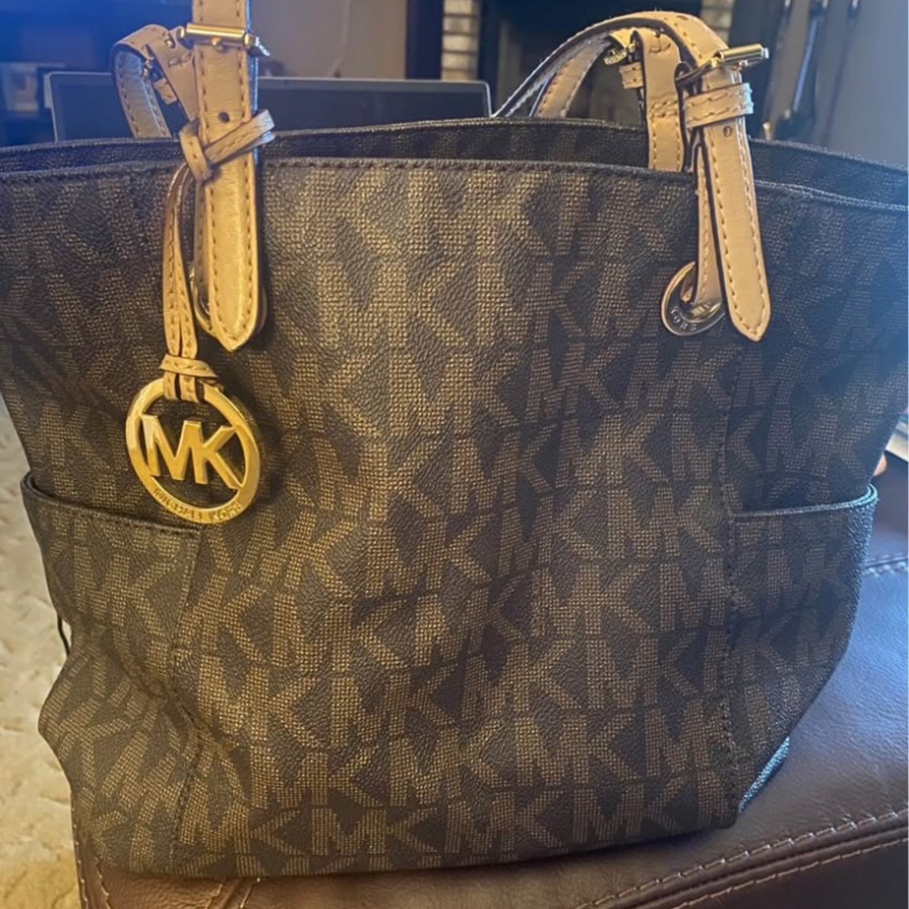 Michael Kors Brown Tote Bag